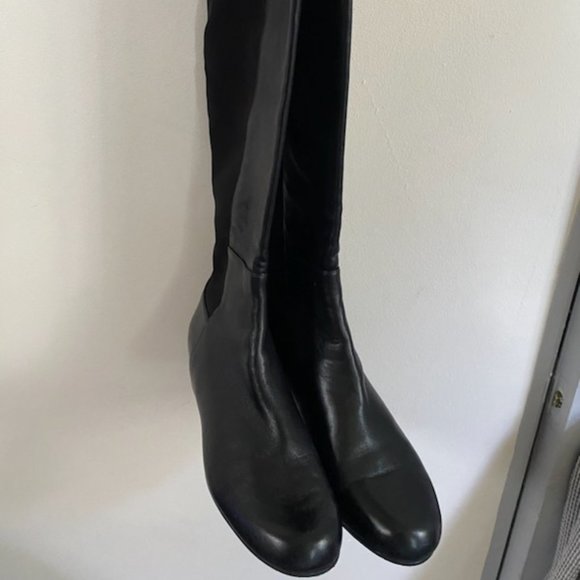 Stuart Weitzman 50/50 boots size 9 1/2 - Picture 2 of 4